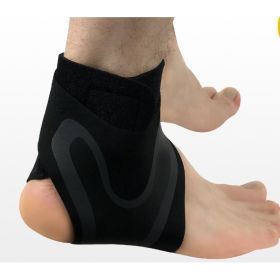 Ankle Support Brace Safety Running Basketball Sports Ankle Sleeves (Option: LXL-1pc-Left)