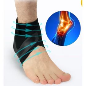 Ankle Support Brace Safety Running Basketball Sports Ankle Sleeves (Option: L-1pc-Right)